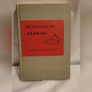 VTG STEM Mechanical Drawing by French and Svensen HC 1948